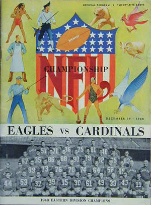 1948 NFL Championship Game Program
